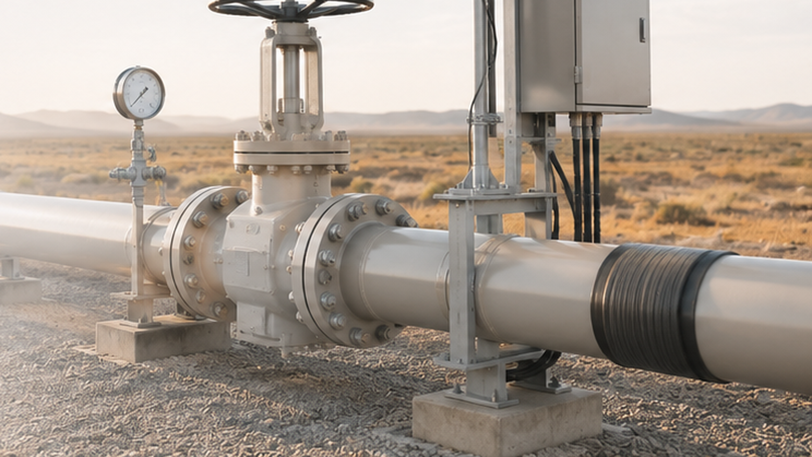 Illustration of enclosed micro-wind at a municipal pump station